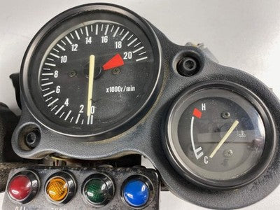 Kawasaki ZXR250A Dashboard Meters Instruments KMH - Tested