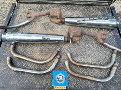 Kawasaki Z1300 KZ1300 '79-82' Full Exhaust System Muffler (Marked 1979)