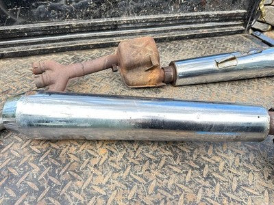 Kawasaki Z1300 KZ1300 '79-82' Full Exhaust System Muffler (Marked 1979)