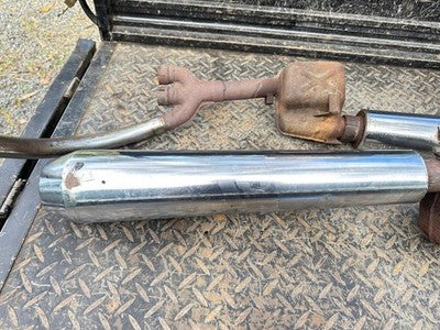 Kawasaki Z1300 KZ1300 '79-82' Full Exhaust System Muffler (Marked 1979)