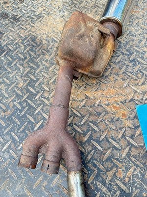 Kawasaki Z1300 KZ1300 '79-82' Full Exhaust System Muffler (Marked 1979)