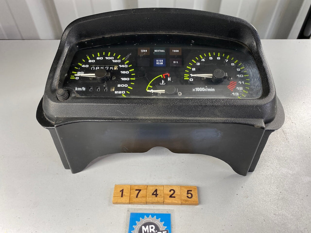 Kawasaki GPZ500S Dashboard Instruments Meters KMH Tested (showing only 8500ks)