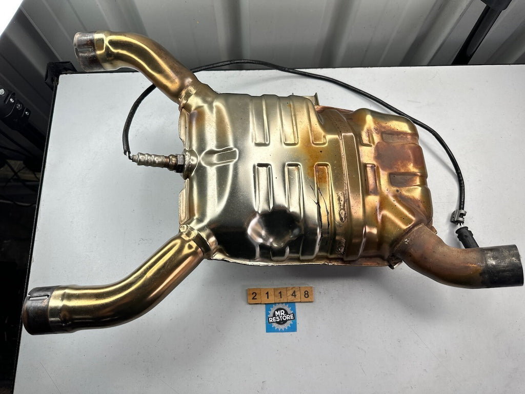 BMW R1150GS R1150R R850R Front Muffler Exhaust Catalytic Converter Cat O2 Sensor