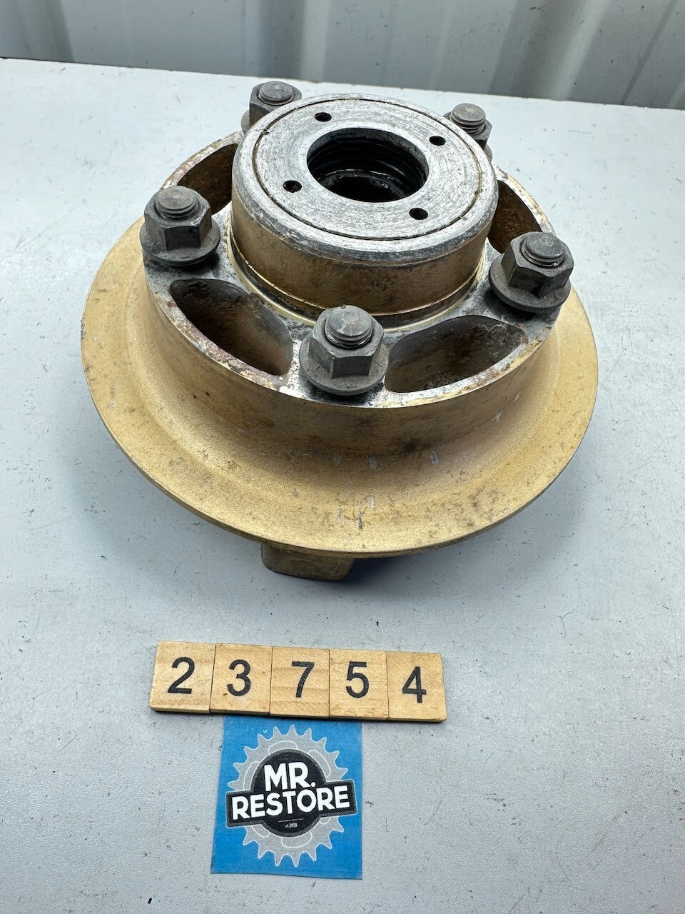 Honda CB900 Boldor CB750F CBX1000 Rear Wheel Hub Sprocket Carrier (OEM Gold)