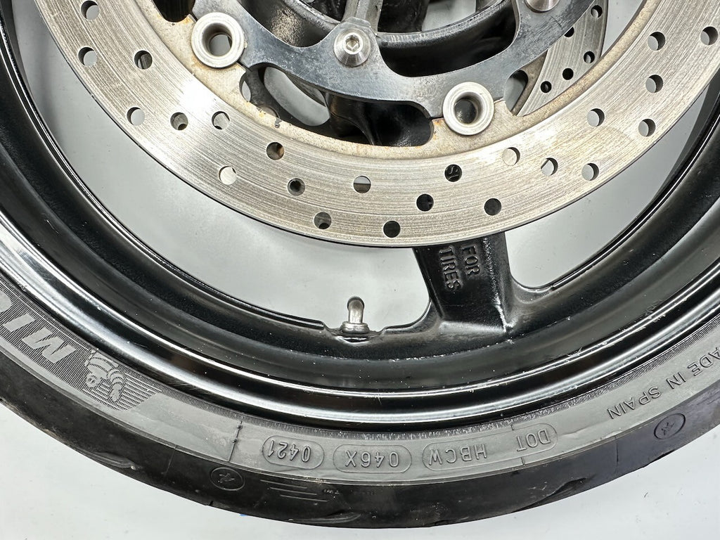 Yamaha XJR1300 '04-16' Front Wheel , Discs & Useable Michelin Road 5 2CT Tyre
