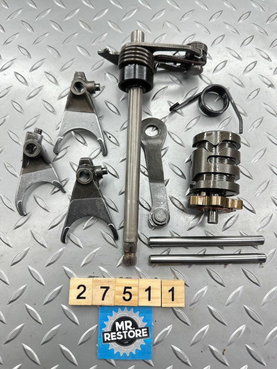 BMW F650GS '99-07' F650CS G650GS 08-1'0 Gear Shift Selector Shaft / Forks / Drum