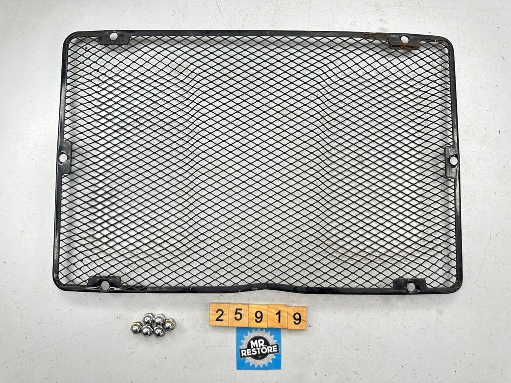 Kawasaki Z1300 KZ1300 ZG1300 OEM Radiator Screen Guard & Dome Nuts 14037-1001