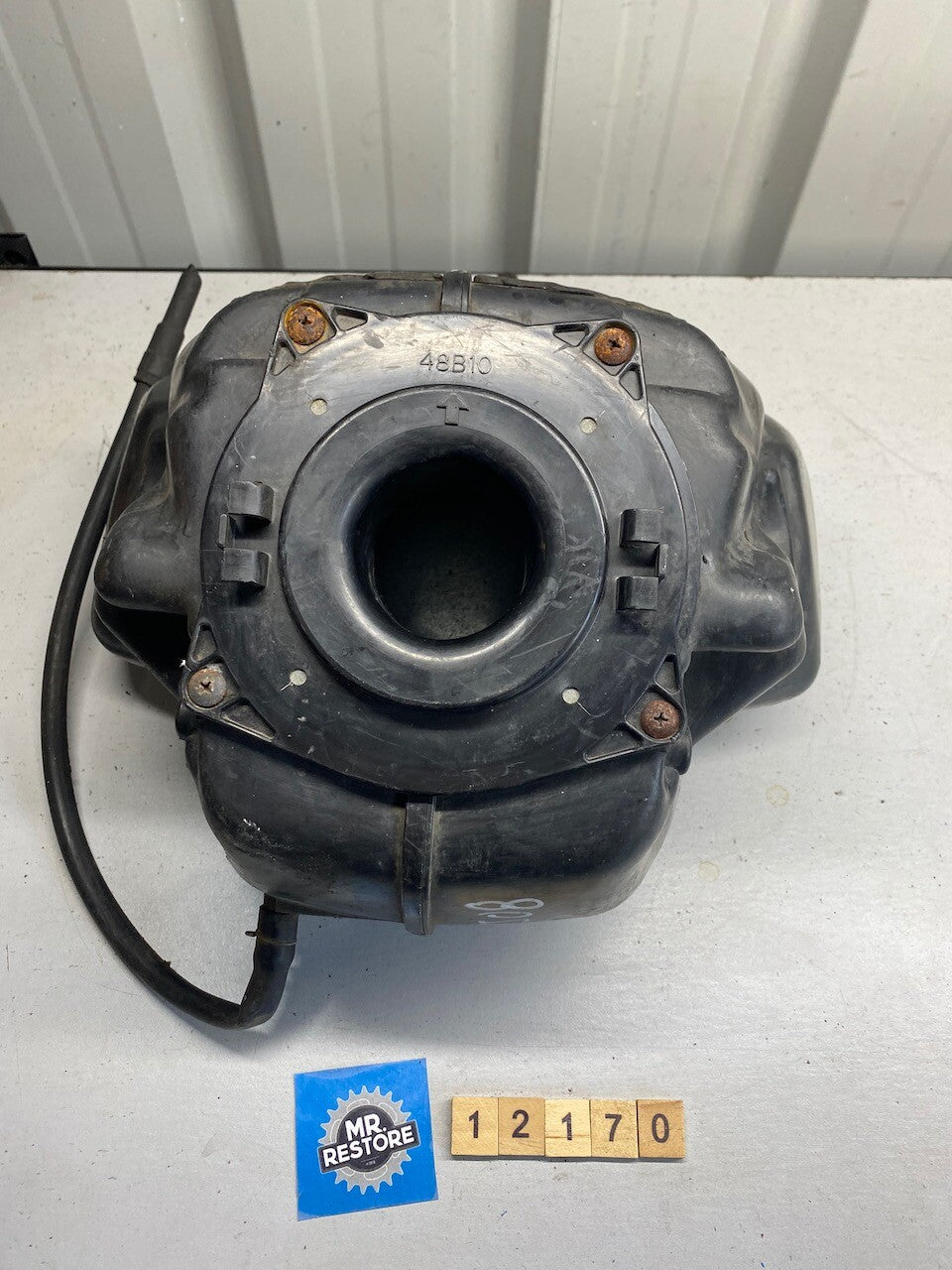 Suzuki GSX600F 1989 Air Box Air Cleaner, Carb Holders & 3 Clips
