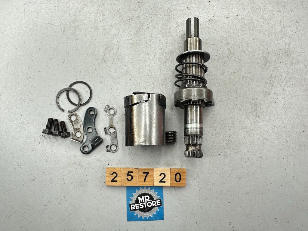 Yamaha TY250 1974-77 Kick Start Shaft & Parts 434-15661