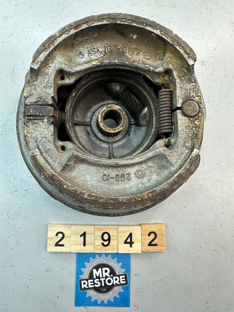 Yamaha DT175 DT125 Front Brake Shoe Back Plate 443-25120-10