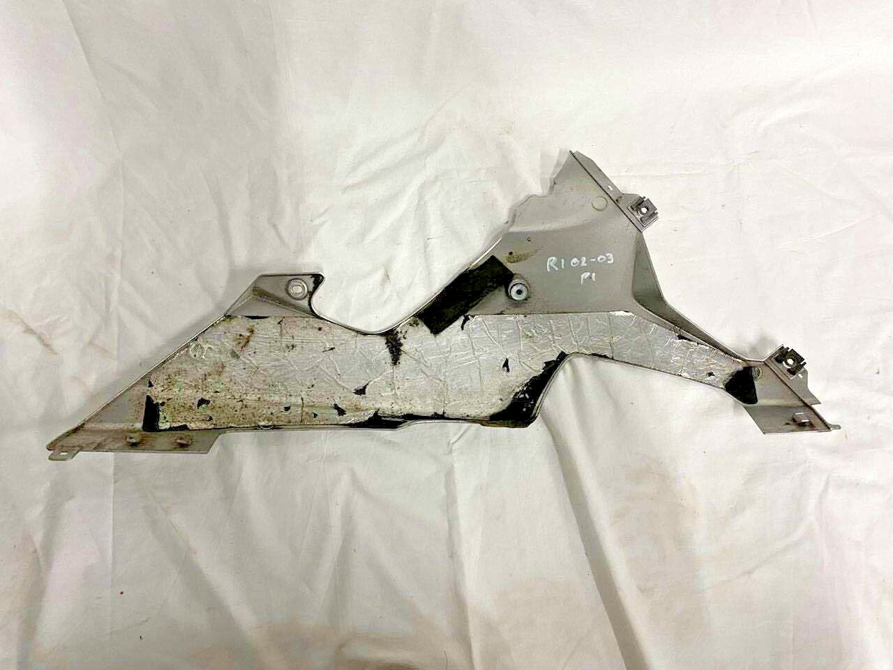 Yamaha R1 YZF 02-03 Cover Under Cowling 5PW-Y2808 Silver
