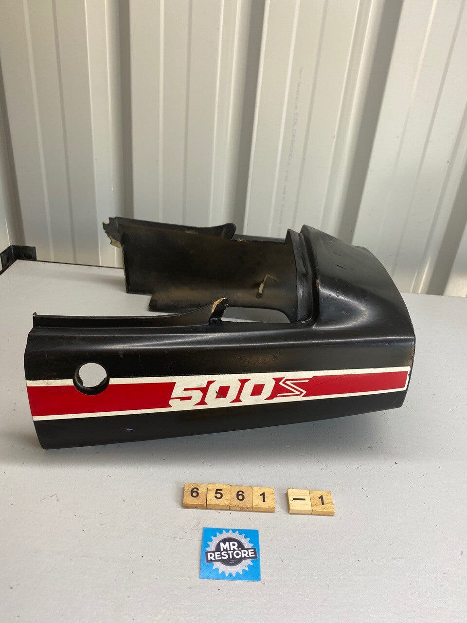 KAWASAKI GPZ500 S EX500 REAR FENDER PANEL COVER 87-90 - 14024-1379