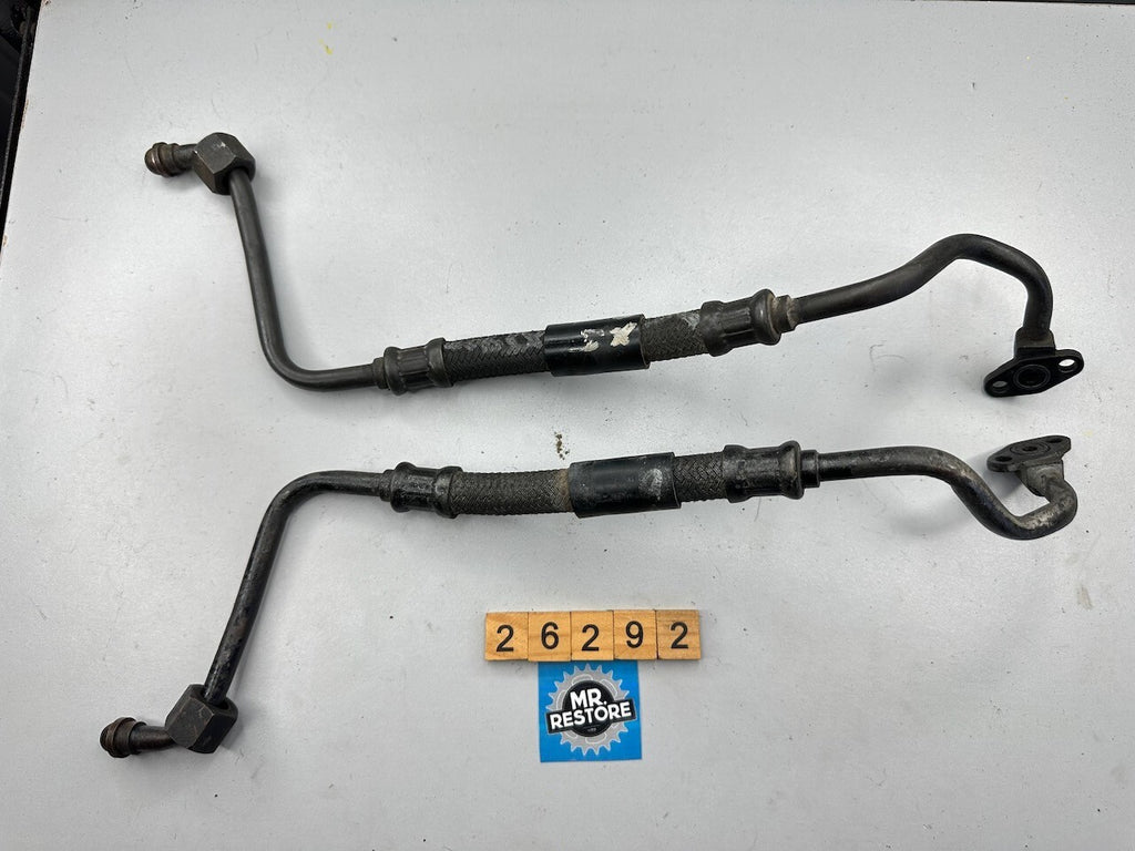 Yamaha XJ900 '83-90's' Oil Cooler Hose Line Pipes (Pair)