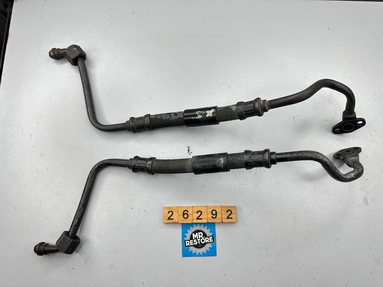 Yamaha XJ900 '83-90's' Oil Cooler Hose Line Pipes (Pair)