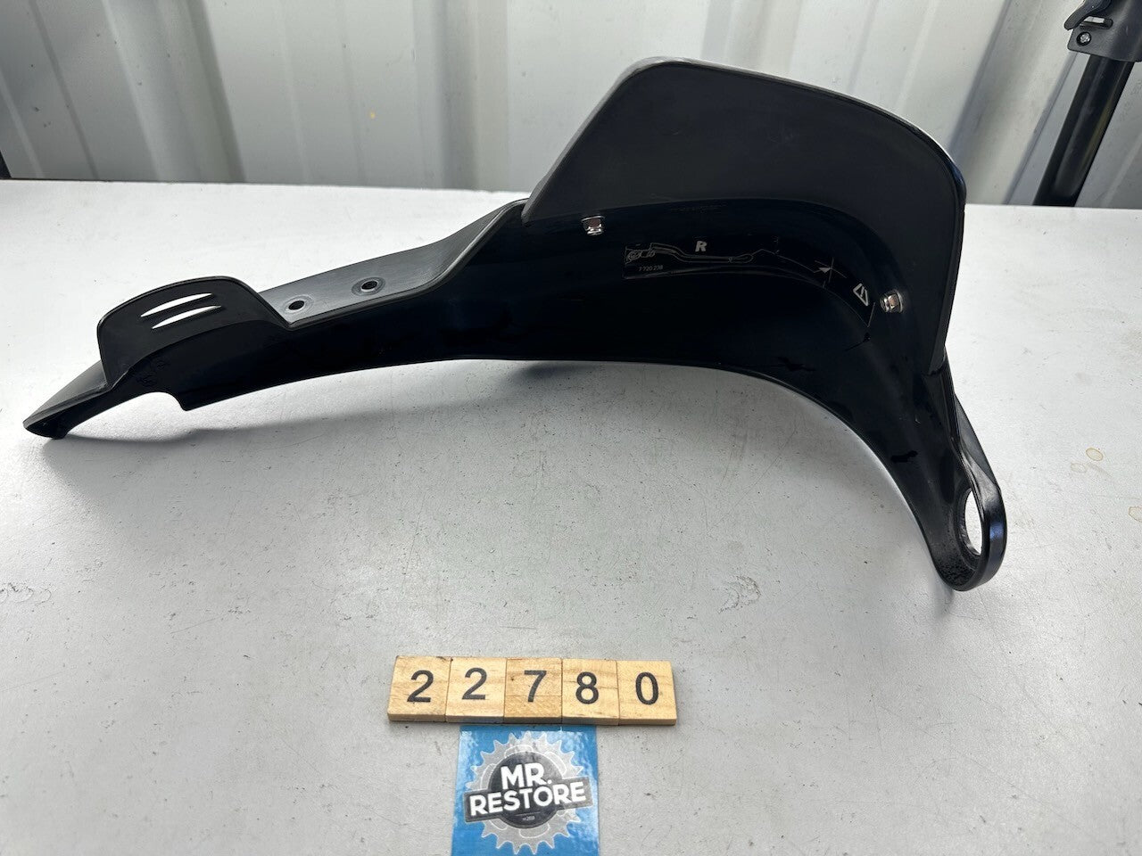 BMW R1200GS Right Barkbuster Hand Guard & Fixings & Toratech Extension