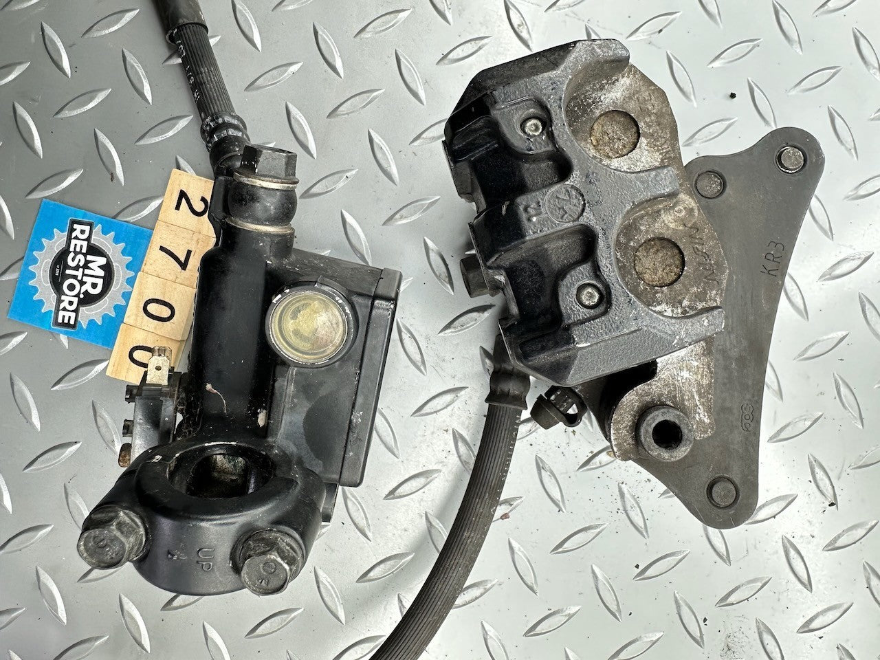 Honda CBF250 Front Brake Caliper & Master Cylinder 45250-KPF-901