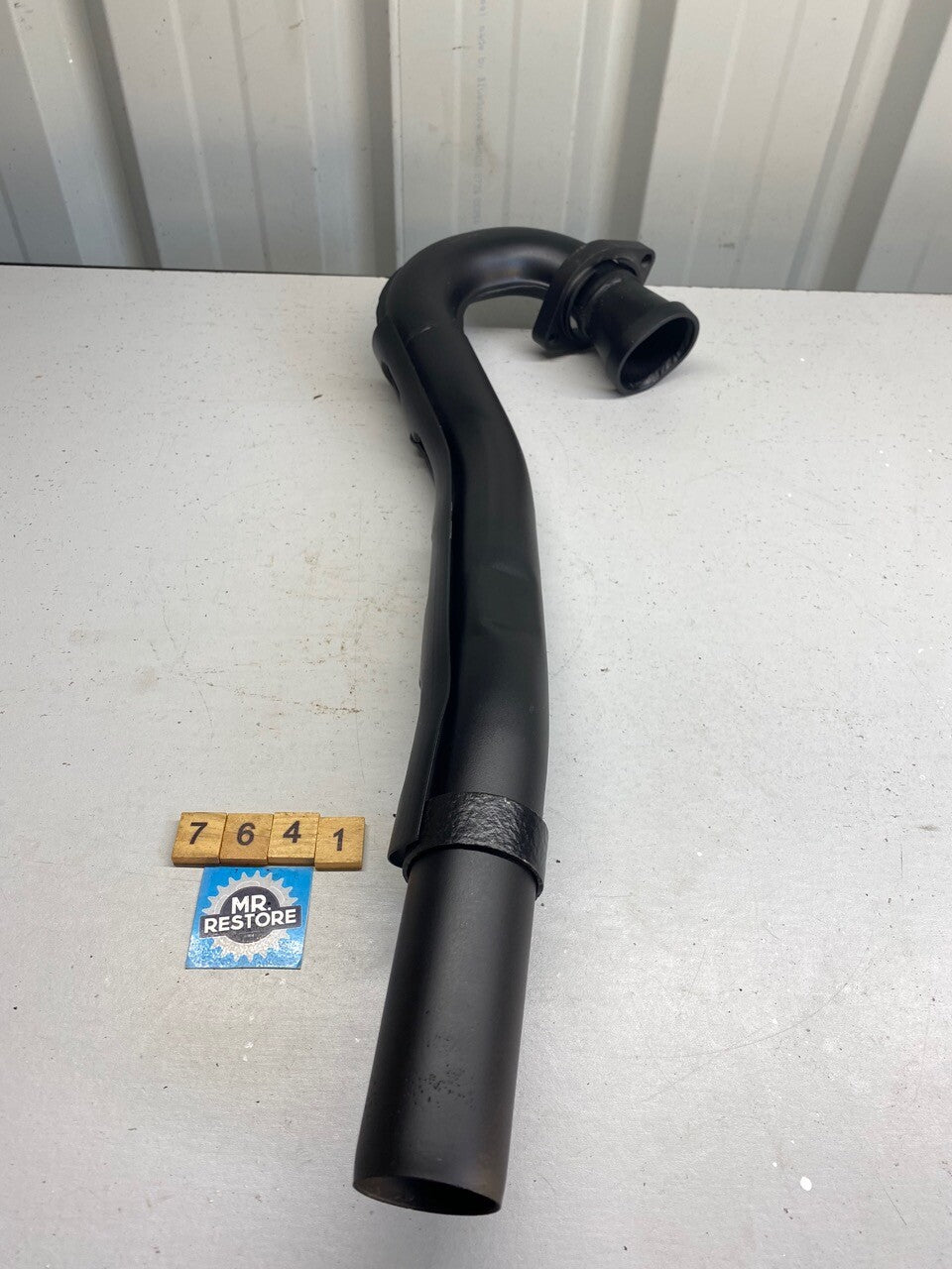 Kawasaki KL600 R Exhaust Header & Guard - Stainless Steel OEM - KHI EC17-Painted