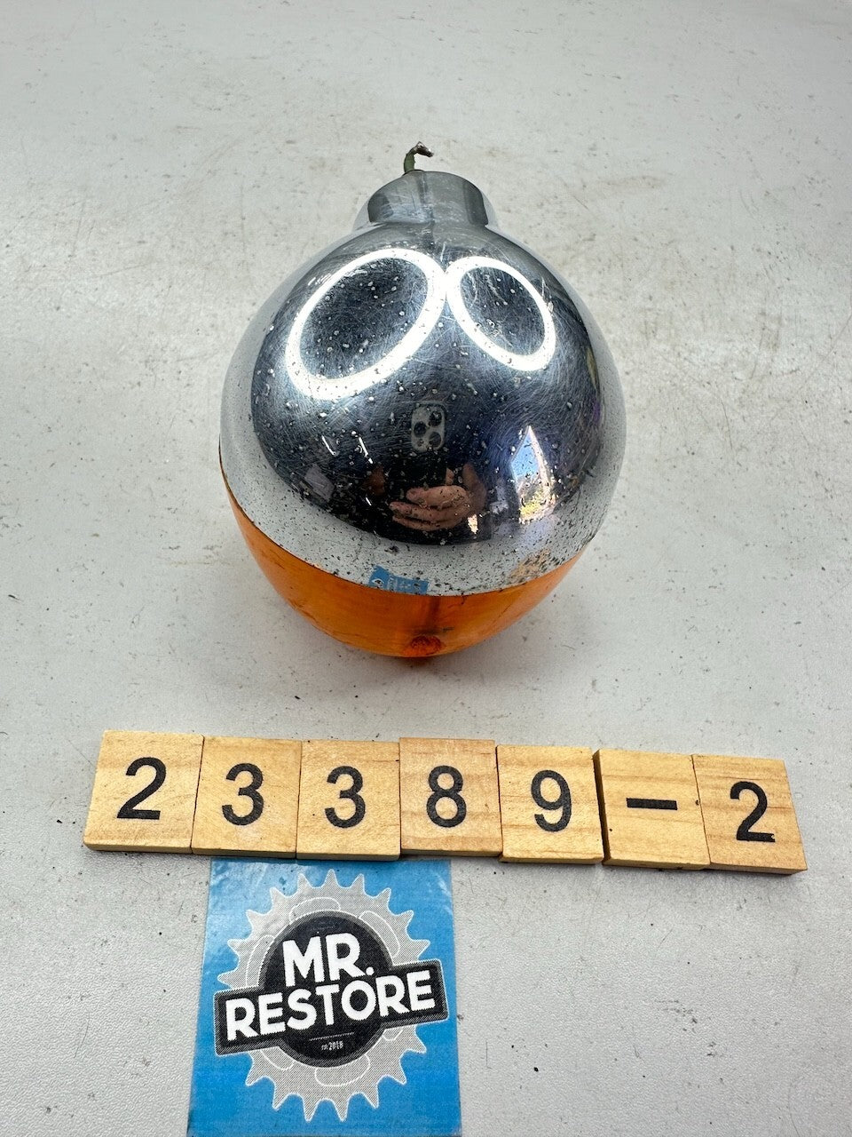 Yamaha Vintage V70 V80 V90 OEM Front Indicator & OEM Lens - 12v Bulb (tested)