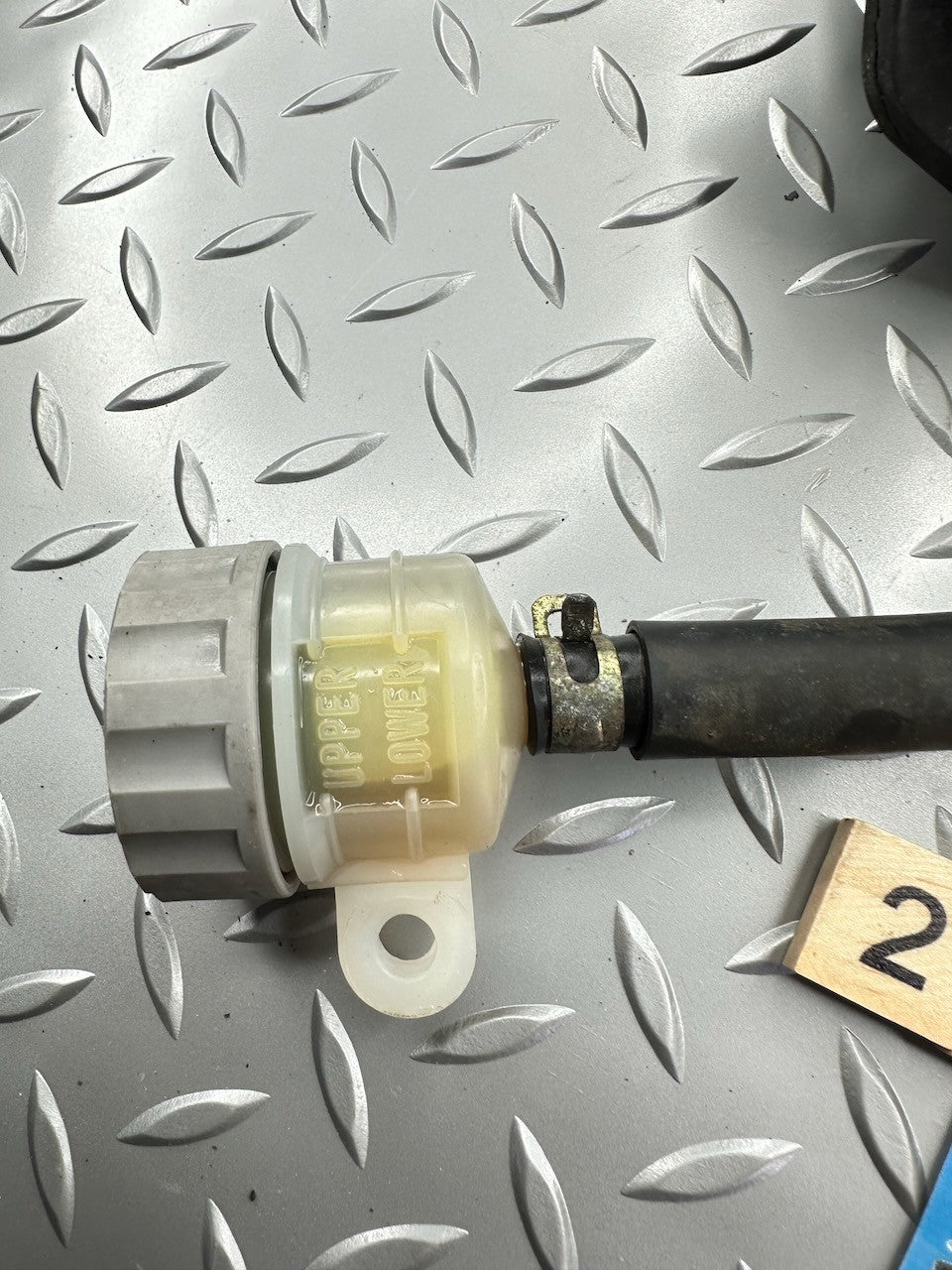 Kawasaki ZR250 Balius Rear Brake Caliper & Master Cylinder