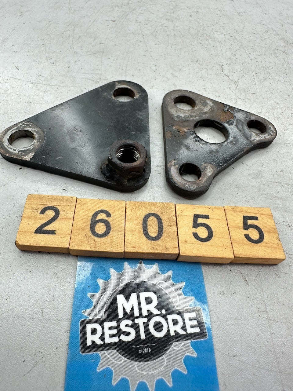 Kawasaki Z1300 KZ1300 '79-82' ZG1300 Two Front Engine Mount Brackets