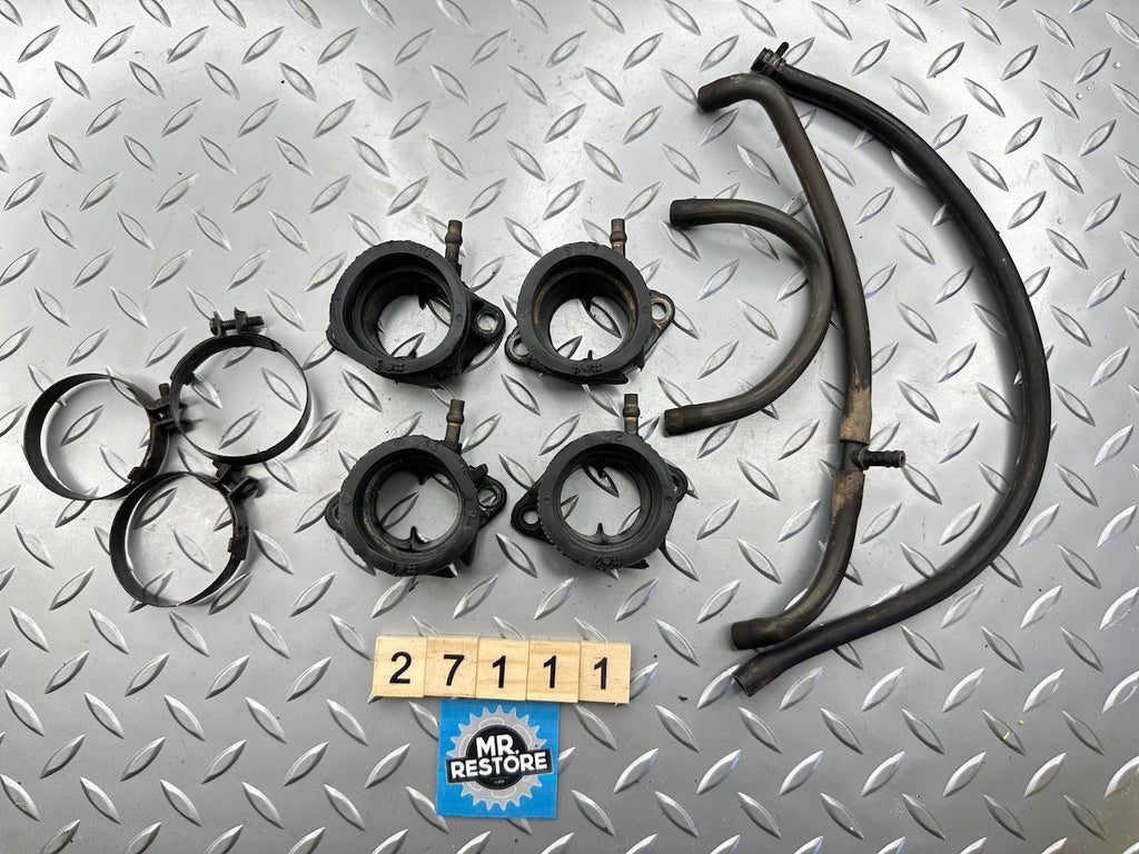 Kawasaki ZR250 Balius ZX250 ZXR250 Carburettor Holder Joints & 3 Clips