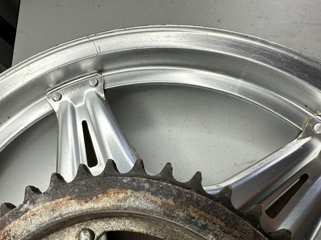 Honda CB250N CB400N Super Dream Hawk Rear Comstar Wheel Rim 18  x 1.85 (Feb 80)