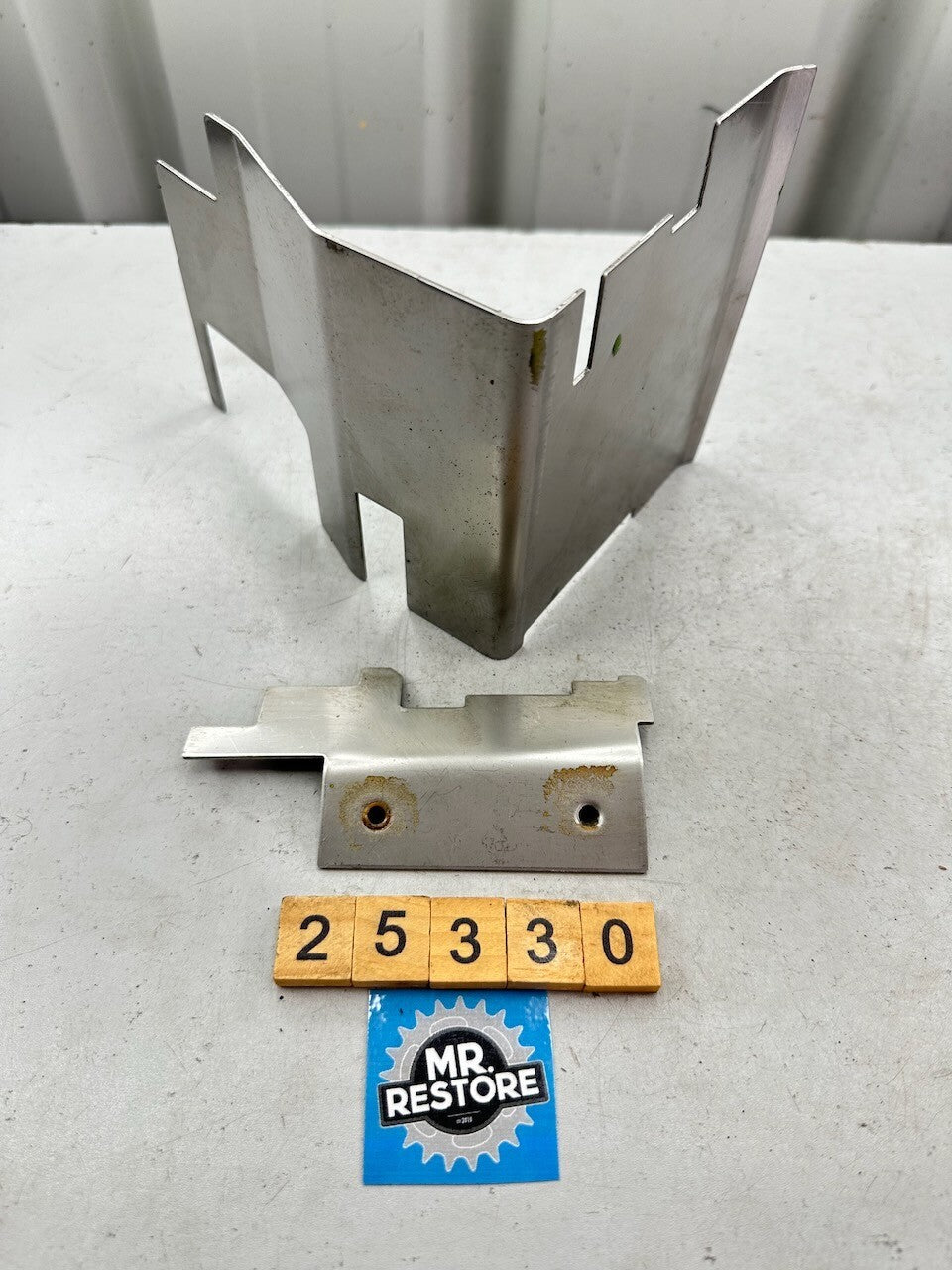 BMW R850R R1100R Transmission Gearbox Shield Plates
