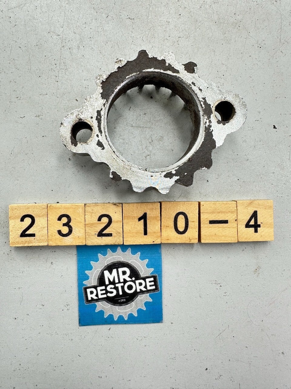 Suzuki GS850 GS750 GS400 OEM Exhaust Ring Nut Flange Joint Clamp 14182-44000