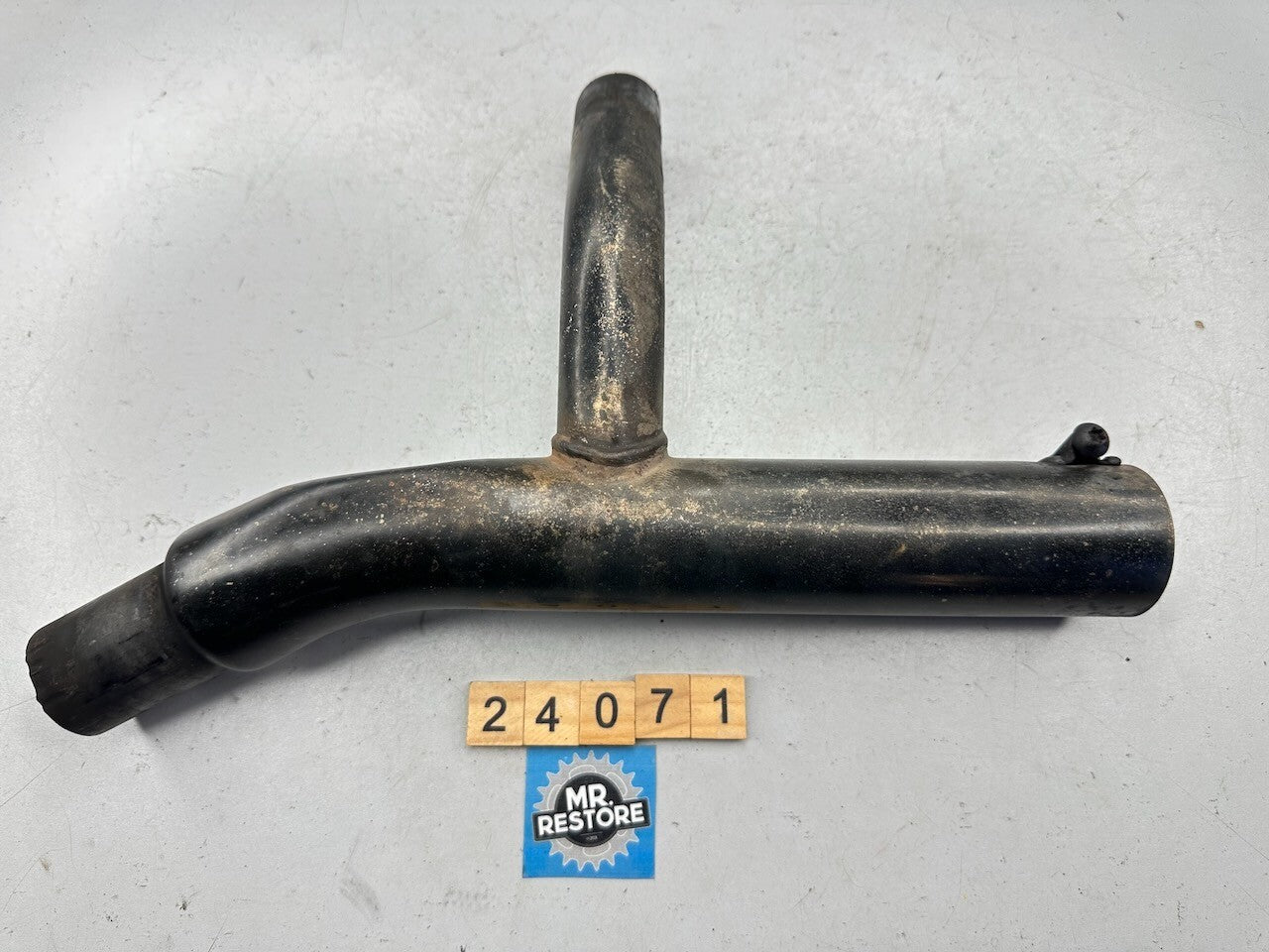 Triumph Speed Triple T300 - OEM L/H Exhaust Downpipe Header