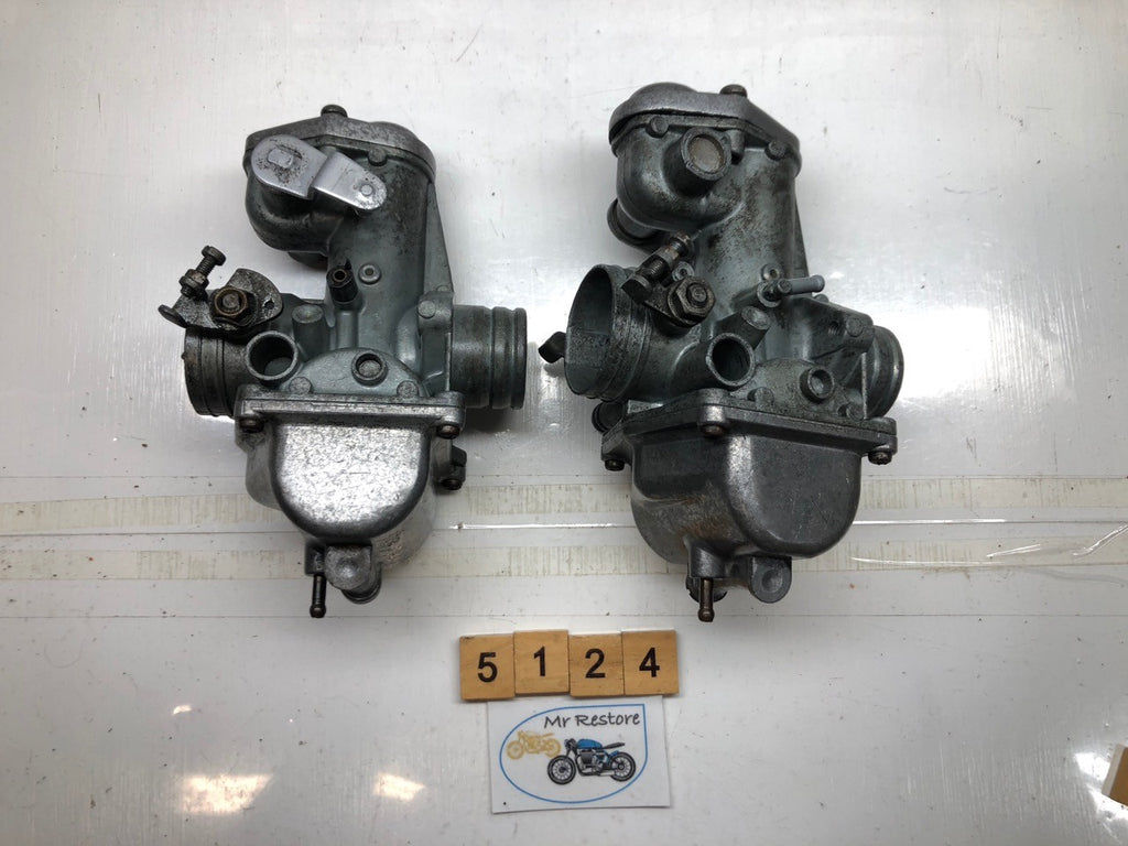 Keihin 27mm (Honda?) Pair of Carburettors Carb Classic Vintage Motorcycle VMX