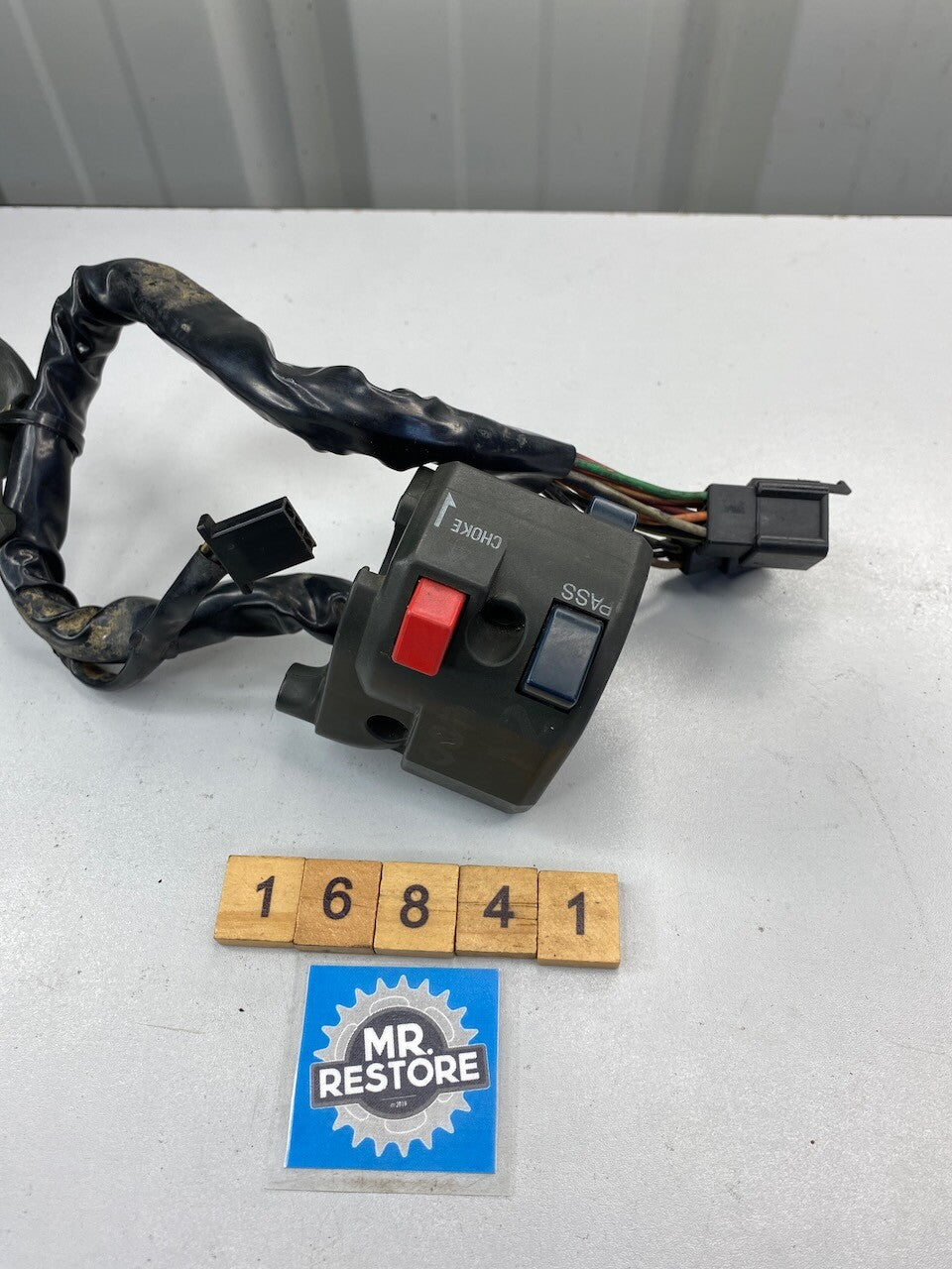 Kawasaki ZX400 L/H Handlebar Switch & Choke lever