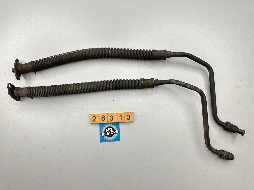 Honda CBX550 Oil Cooler Hose Line Pipes (Pair)