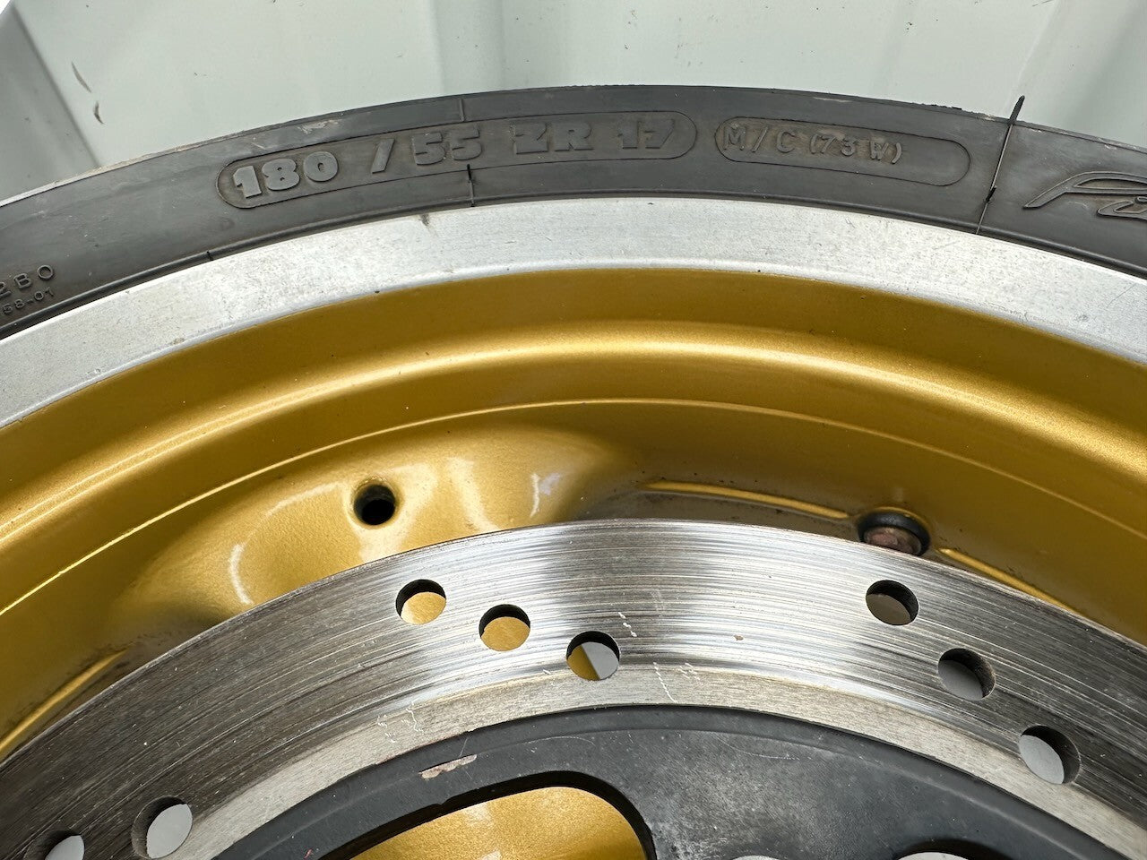 Triumph Speed Triple T300 - 17 x 5.50 Rear Wheel in VGC