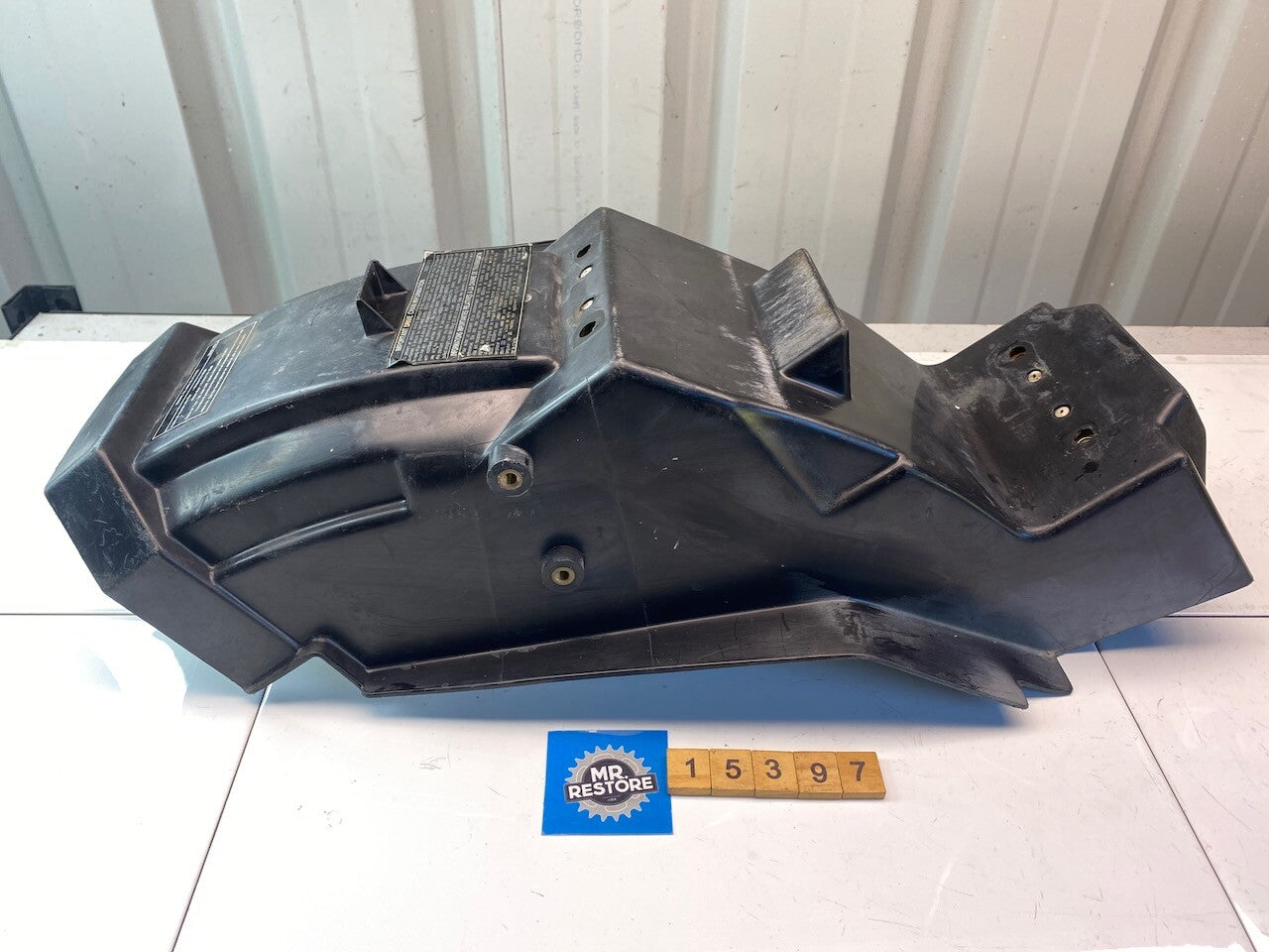 Kawasaki ZZR250 Rear Fender Guard Reg License Plate Holder 35023-1264