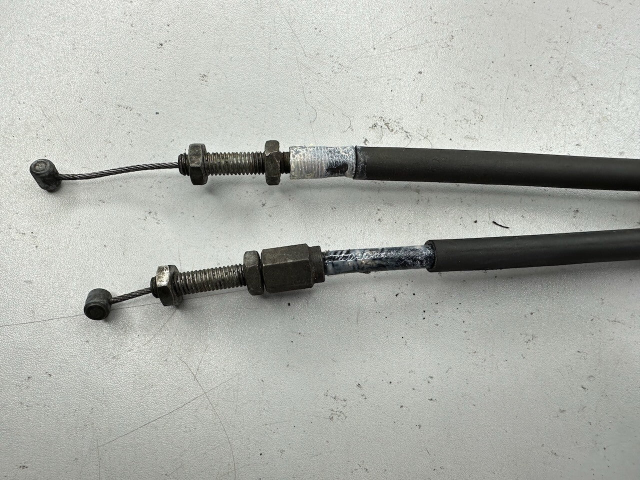 Kawasaki GPZ1000RX ZX1000 1986-88 OEM Throttle Cables 54012-1295  54012-1296