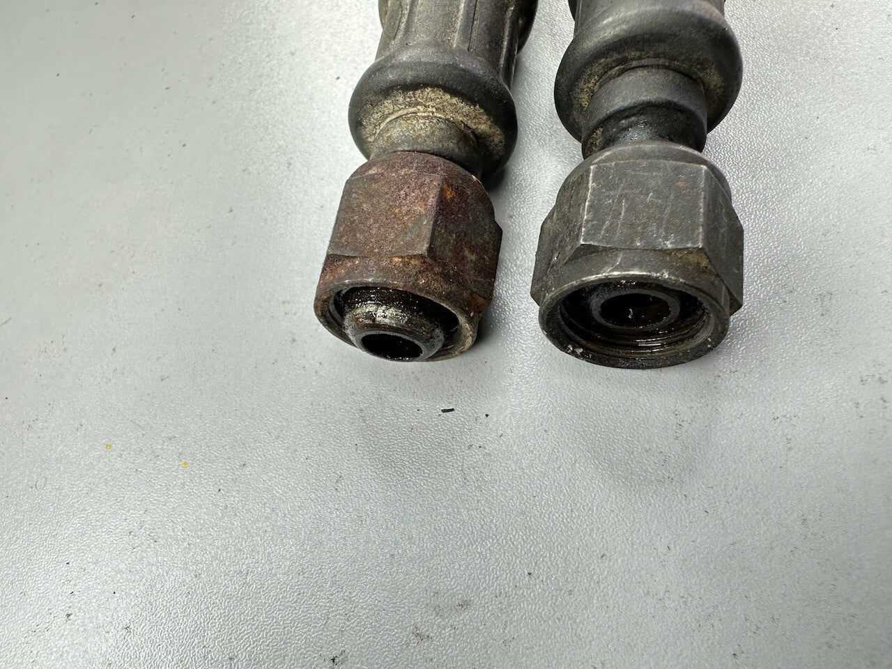 Suzuki GSX550 GSX500 Pair of Oil Cooler Hose Line Pipes