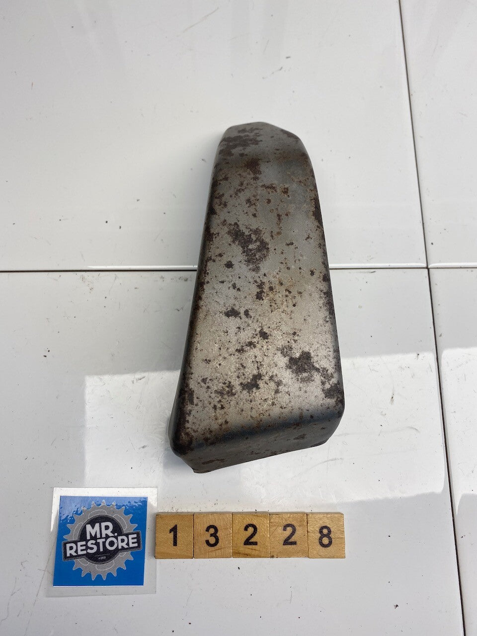 Kawasaki GT750 Air Cleaner Box End Cover (bead blasted)