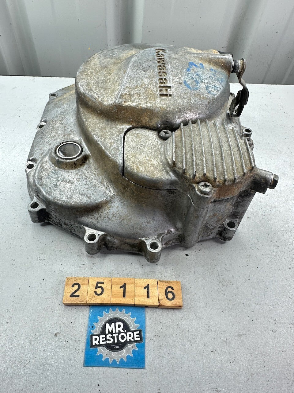 Kawasaki KZ250 1980-1983 Clutch & Oil Filter Cover 14032-1087 14025-1546