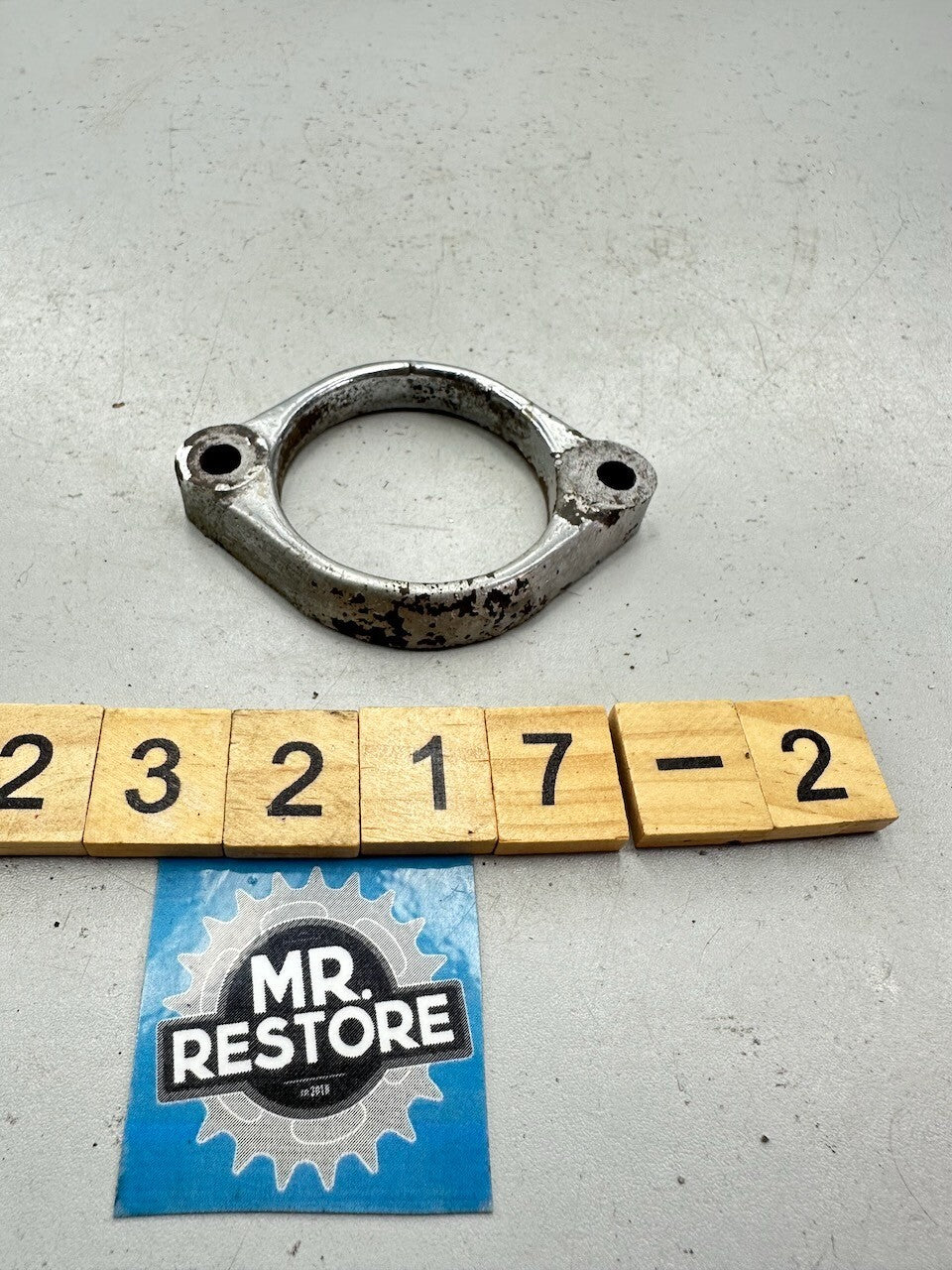 Suzuki TS185 DS185 RM125 RM100 TC185 TM125 OEM Exhaust Ring Nut Flange Clamp