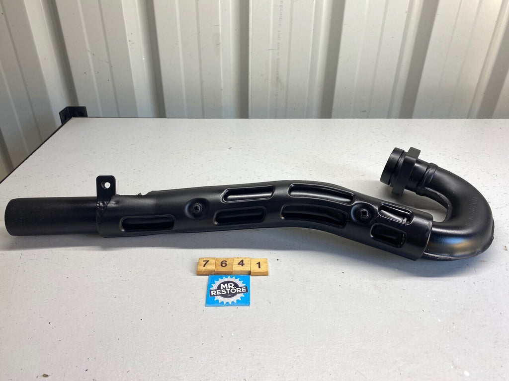 Kawasaki KL600 R Exhaust Header & Guard - Stainless Steel OEM - KHI EC17-Painted
