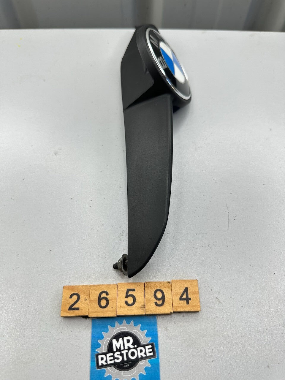 BMW K1200S '03-08' Right Tank Trim Panel Plaque Holder & Badge 46637677780