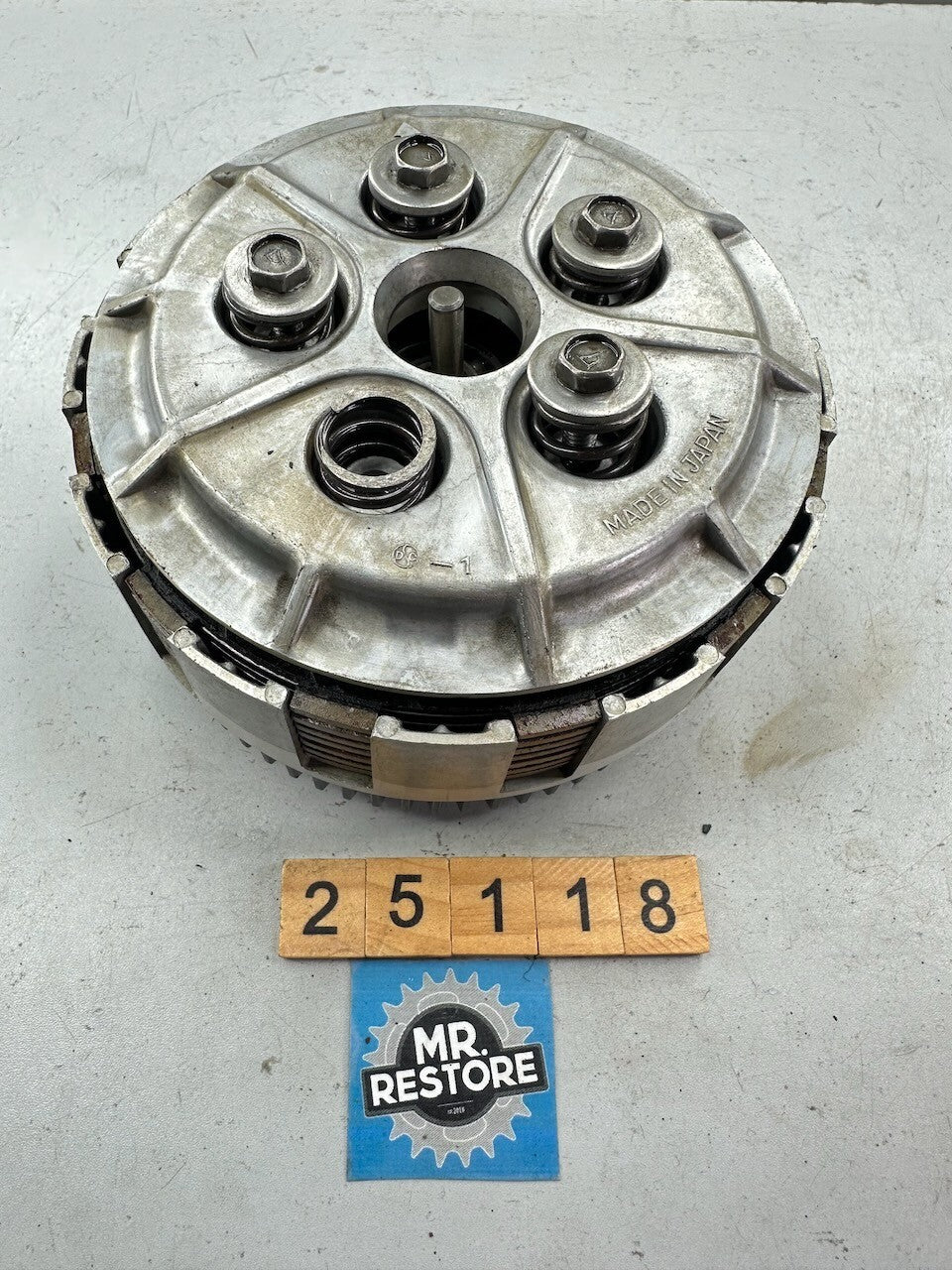 Kawasaki KZ250 W1 LTD '83' KL250 '82-84' Clutch Assy.