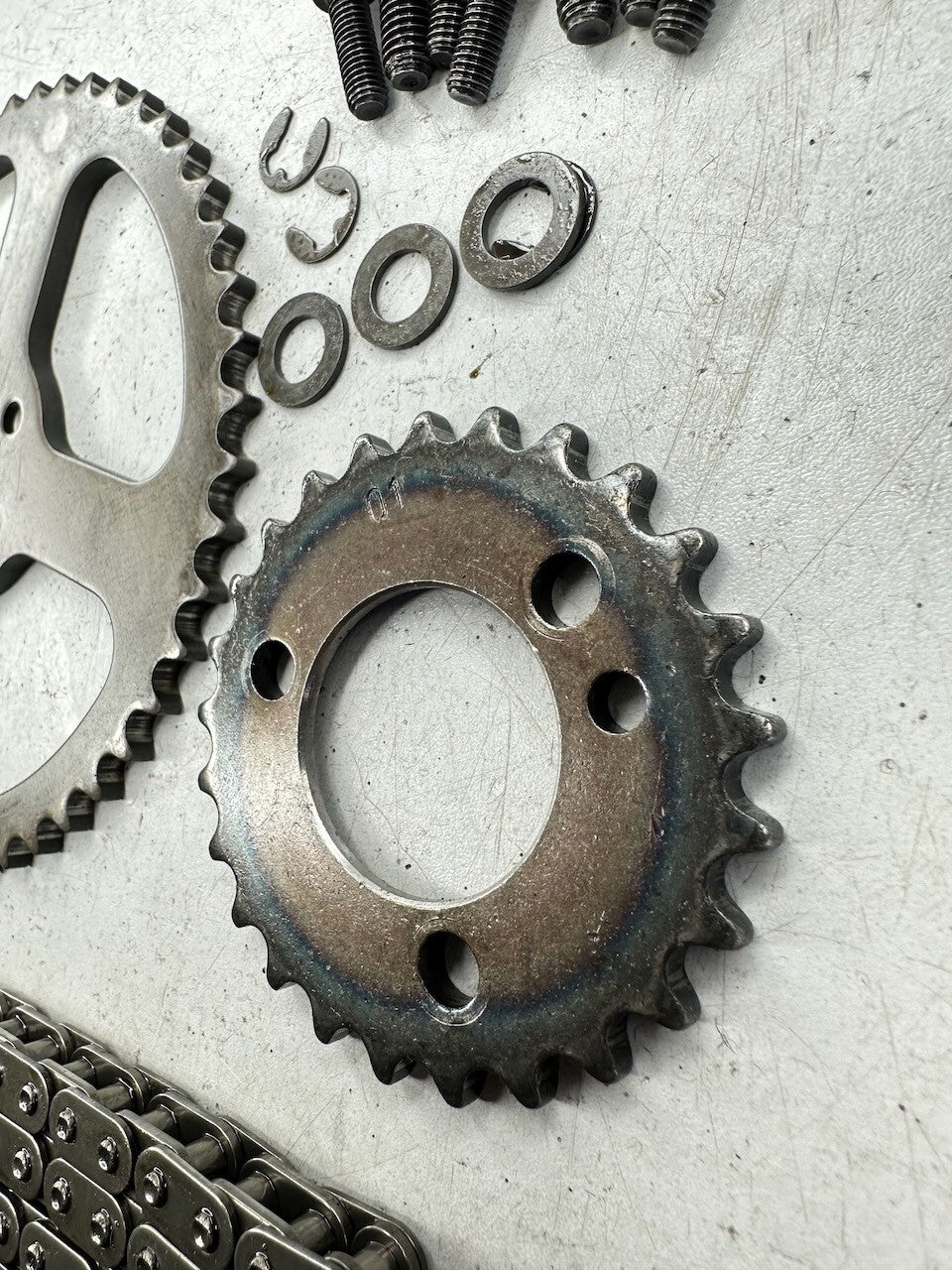 BMW R1200GS R1200R R NineT Oil Pump Gear Chain & Guides