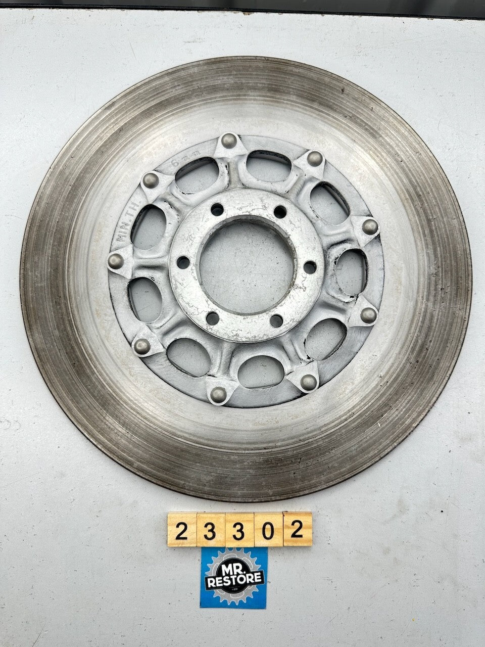 Honda CB750 Four OEM Front Disc Rotor with 6.77mm Remaining