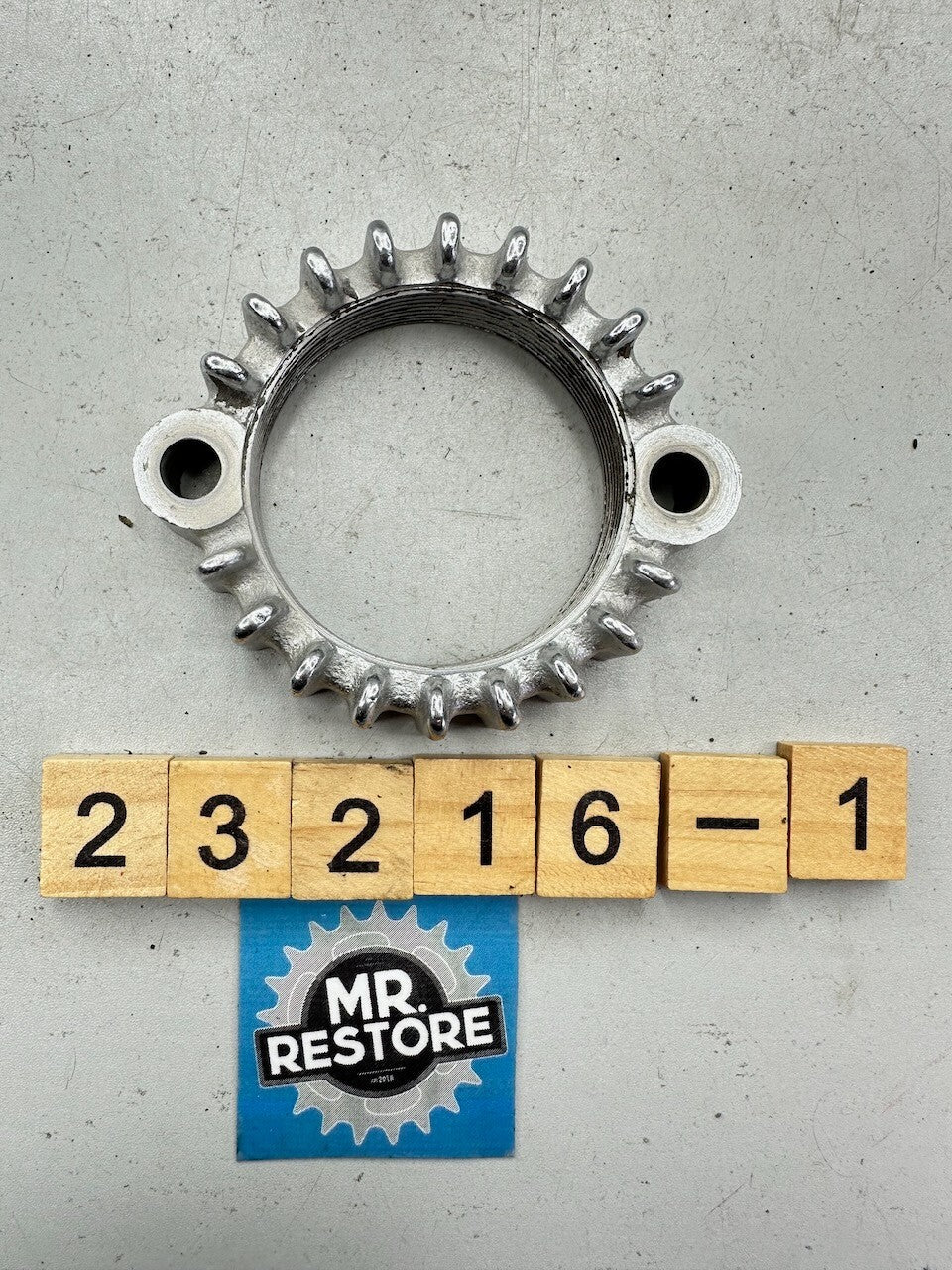 Suzuki GT OEM Threaded Exhaust Ring Nut Flange Joint Clamp