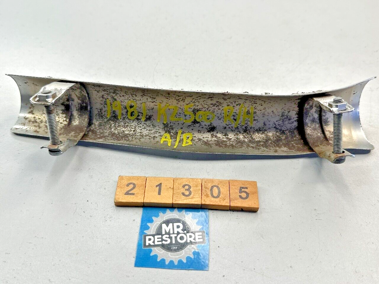 Kawasaki KZ500 Z500 A B 1981 R/H Exhaust Heat Shield