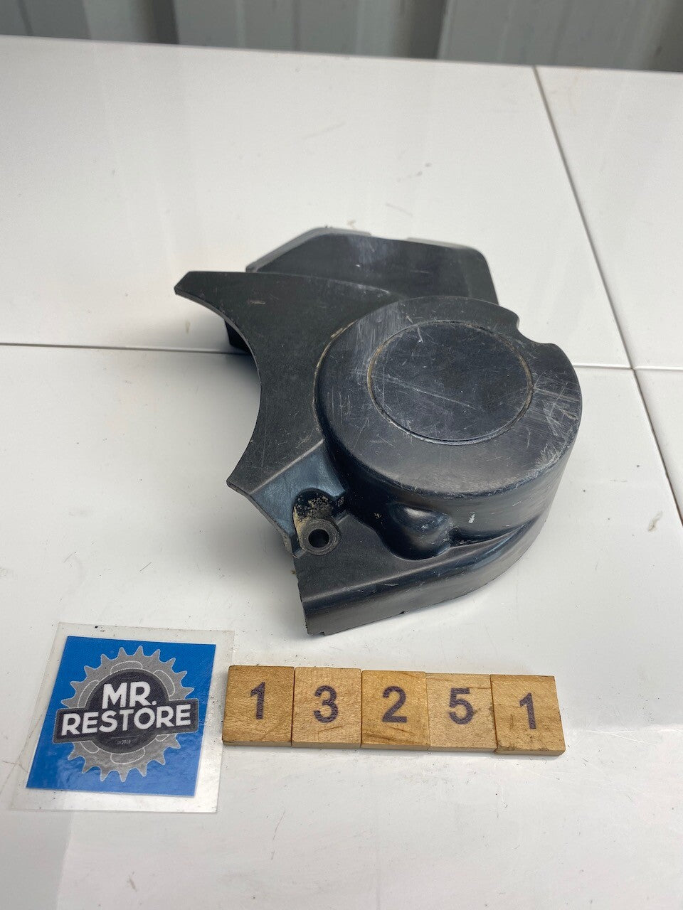 Yamaha DT200L Plastic Engine Side Crankcase Cover 