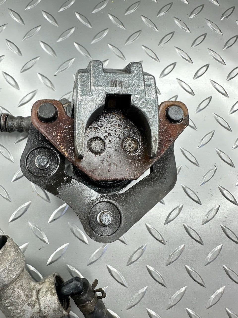 Kawasaki ZR250 Balius Rear Brake Caliper & Master Cylinder