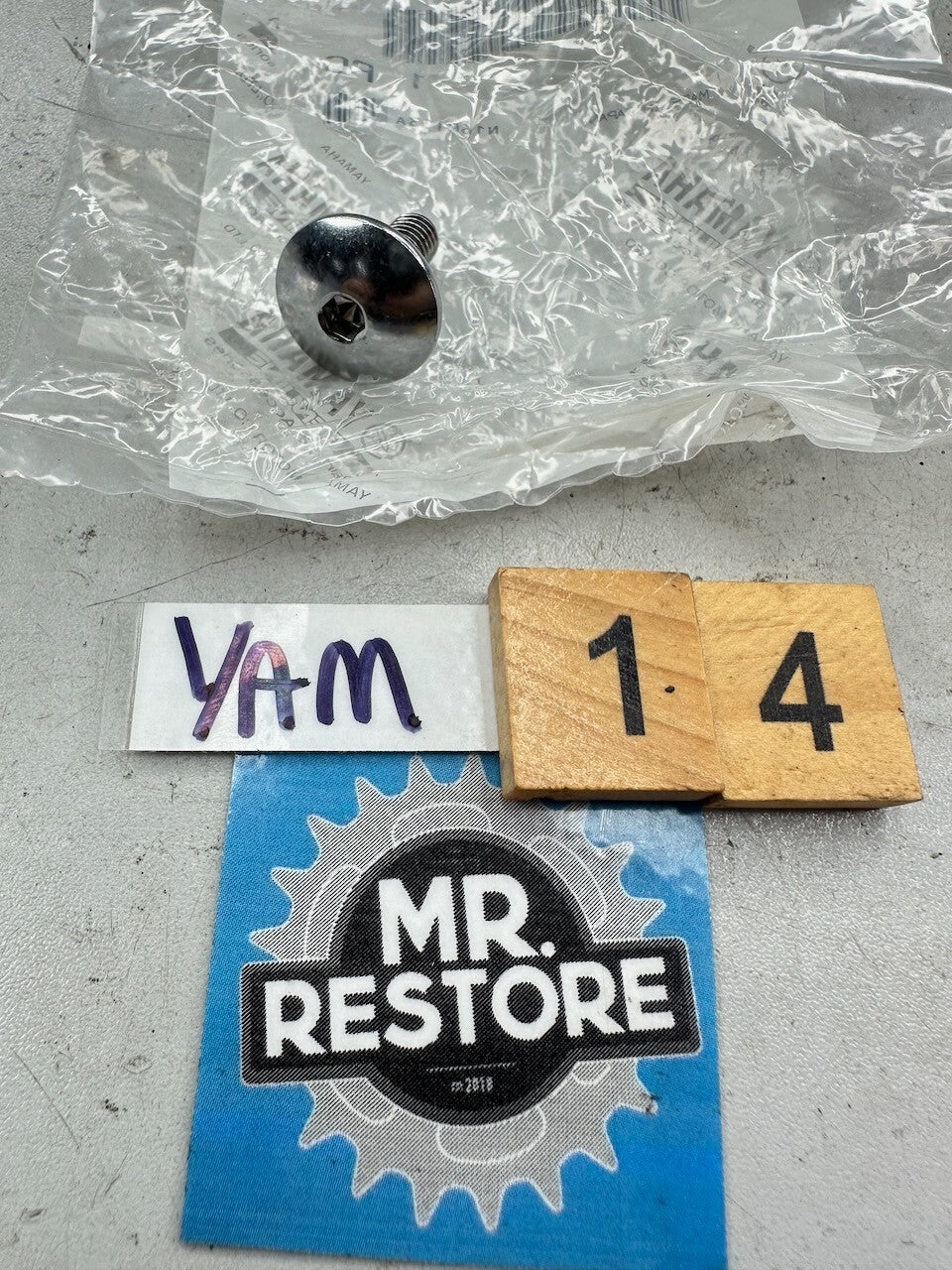 Yamaha NOS OEM FJR1300 FZ1-S FJ1200 FJ1100 Hexagon Socket Head Bolt 90110-06200