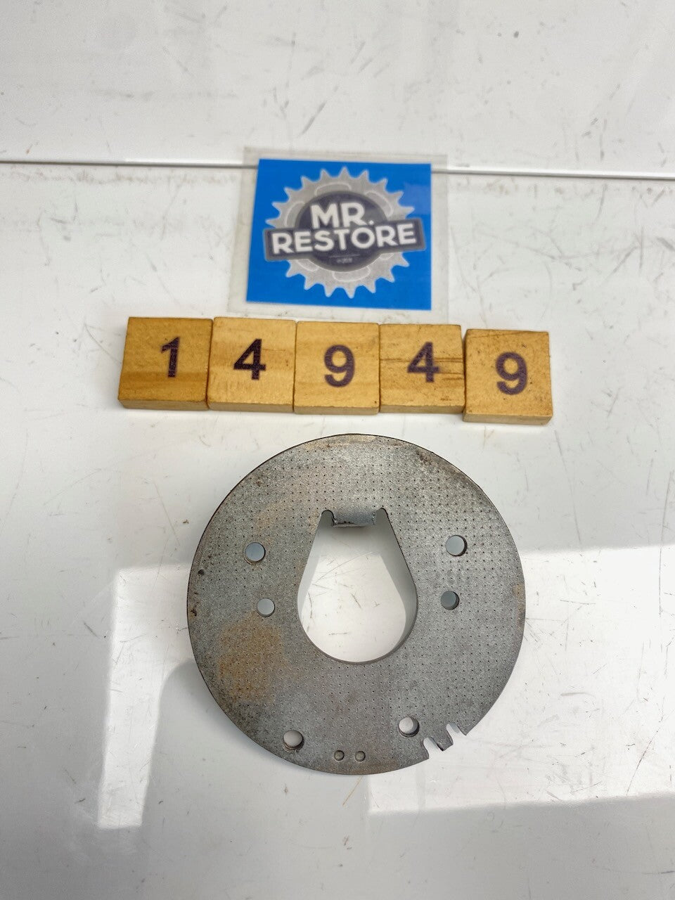 Kawasaki KZ250A Z250A Twin Ignition Points Timing Plate - Tec